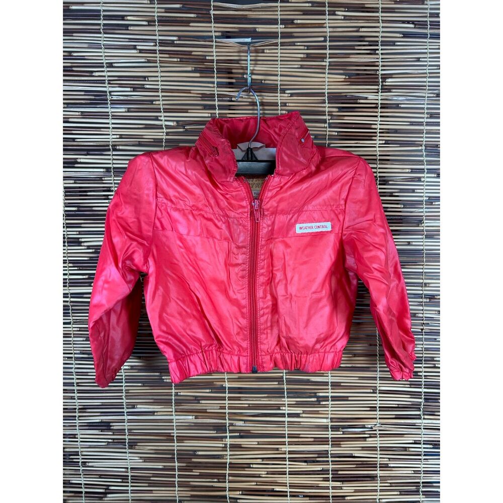 Red Weather Control Windbreaker size 24M